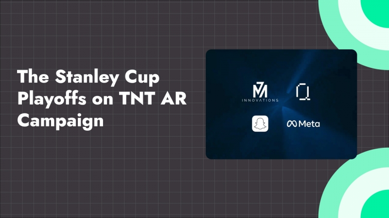 The Stanley Cup Playoffs on TNT AR Campaign